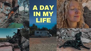 First Van Life Daily Vlog Bouldering Books amp Simple Cooking  01 [upl. by Sunil]