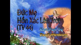 Karaoke Demo Đức Mẹ Hồn Xác Lên Trời Thánh Vịnh 44 Ngọc Mai [upl. by Enohsal]