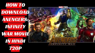 How to download Avengers Infinity War Hindi Dubbed Full Movie HD  DUAL audio  Better Print [upl. by Levon]