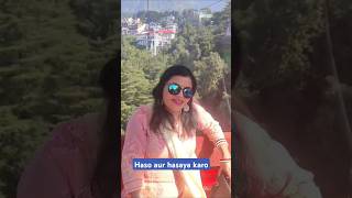 Thrill ll Ropeway fun Dharamshala to MacLeodGanj shorts video trending [upl. by Yluj669]