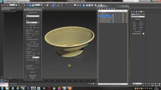 SuperHelix 3ds Max Tutorial Create a Woven Wicker Basket using Presets [upl. by Adriell709]