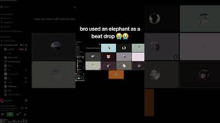 bro used an elephant as a beat drop 😭 [upl. by Otrevogir365]