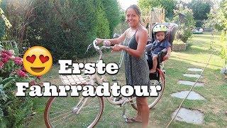 Die Erste Fahrradtour mit Carlos  Vlog1002 Rosislife [upl. by Bradan238]