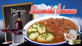 Slavonski Čobanac Rezept Kroatischer Hirteneintopf mit Wild [upl. by Elylrac]