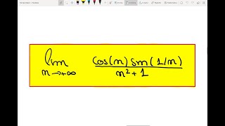 Analisi I  Limite di successioni con funzioni trigonometriche  esercizio svolto n°23 [upl. by Cy]