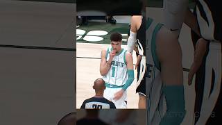 Lamelo vs refs 😅🤣 nba basketball lameloball [upl. by Viv863]