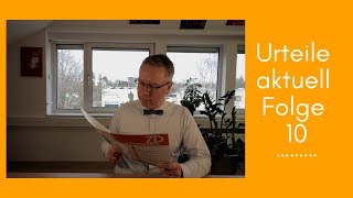 Urteile für Datenschutzbeauftragte  Folge 10 [upl. by Artimid]