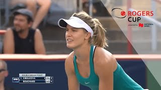 Highlights Genie Bouchard vs Dominika Cibulkova  Rogers Cup Montreal 2016  Second Round [upl. by Kirimia825]