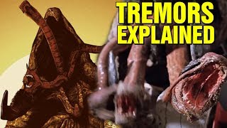 WHAT ARE GRABOIDS TREMORS CREATURES EXPLAINED  LIFE CYCLE [upl. by Fritts]