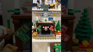 Santas coming Christmas Lego display  London Brick Festival lego legochristmas christmasdisplay [upl. by Lemhar118]