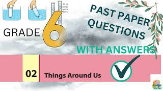 Grade 6 English Medium Science  Lesson 2  Term Test Past Paper Question Collection With Answers [upl. by Vite]