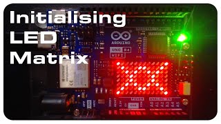 Initialising the LED Matrix on the Uno R4 WiFi [upl. by Cenac498]