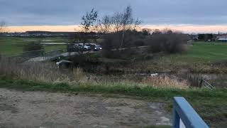 fiskerton flooding 14th January update Lincoln Lincolnshire [upl. by Coster]