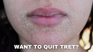 WATCH THIS BEFORE QUITTING RETINA  PURGING DRYNESS ACNE AND ANTIAGING [upl. by Mohun]