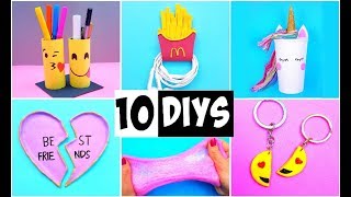 MAKING 10 AMAZING DIY BFF Gift Ideas School Supplies Room Decor amp Organization COMPILATION [upl. by Bonnie]