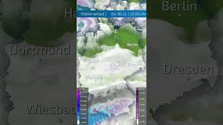 ⚠️ Warnung ⚠️ vor Schneechaos ❄️ in der kommenden Nacht Wo wird´s weiß shorts wetterwarnung [upl. by Netsirhc]