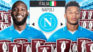 HO SVINCOLATO TUTTI I GIOCATORI DEL NAPOLI E HO RICOSTRUITO LA SQUADRA DA ZERO [upl. by Naahsar]