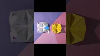 How to make a paper fortune teller easy origami step by step shorts [upl. by Terle223]