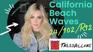 California Beach Waves 24102R12  TressAllure Wigs [upl. by Tacklind]