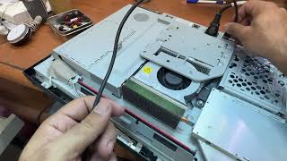 Lenovo touch par pc change hard drive install windows 10 disambelly full [upl. by Levey217]