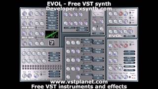 EVOL  Free VST synth  vstplanetcom [upl. by Saloma]