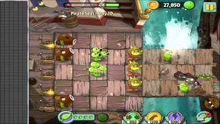 Plants vs Zombies 2 Pirate Seas Day 10 Walkthrough [upl. by Anihpled532]