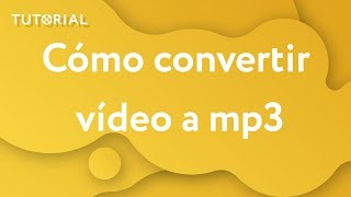 ¿Cómo convertir vídeo a mp3 Movavi Tutorial [upl. by Plath]