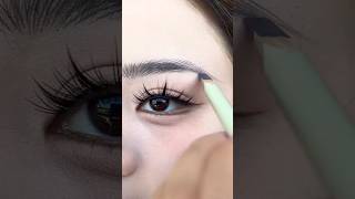 Amazing  Eyebrow Pencil Can Use Like This  Eyebrow Tutorial For Lighter Eyebrows shorts makeup [upl. by Aivat]