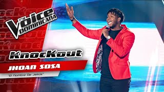 Jhoan Sosa – quotEl Nombre De Jesusquot  Knockouts  The Voice Dominicana 2021 [upl. by Yasnil437]