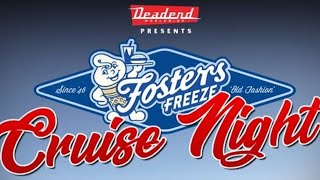 Deadend Magazine Cruise Night at Foster Freeze [upl. by Sivatco]