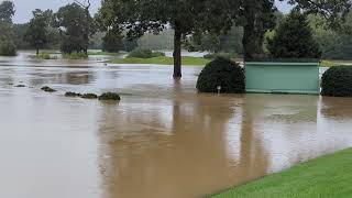 Broadmoor GC flooded even before Hurricane Helene arrives later tonight [upl. by Nirro]