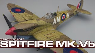 TAMIYA 148 spitfire MkVb [upl. by Akyssej]