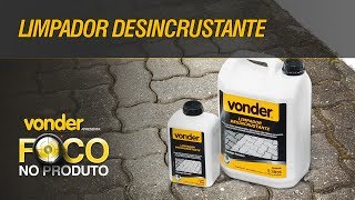 Limpador Desincrustante VONDER [upl. by Retxab415]