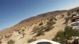 Ocotillo Wells Desert Ironwoods Resort GoPro HD on a Xeno RC plane Sunday Mornin [upl. by Lolande]