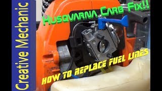 How to fix a Husqvarna weed eater no more bogging down [upl. by Rosenbaum]