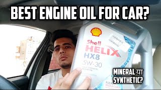 BEST ENGINE OIL FOR ALL CARS  ALL ABOUT FAKE ENGINE OIL MINERAL VS SYNTHETIC OIL [upl. by Parshall]