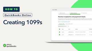 How to create 1099s in QuickBooks Online [upl. by Nayar]