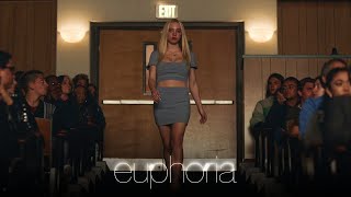 Euphoria  Season 2 Episode 8 CASSIE HOWARD Title Card Scene  HBO [upl. by Yllac]