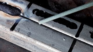 Thin metal arc welding  new tricks learn welding easily [upl. by Onek836]