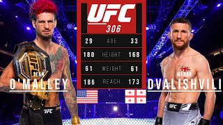 SEAN OMALLEY vs MERAB DVALISHVILI FULL FIGHT UFC 306 [upl. by Bil]