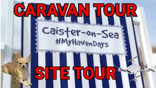 HAVEN  Great Yarmouth Silver caravan MAY 2024 Caister on sea travel drone youtube [upl. by Man]