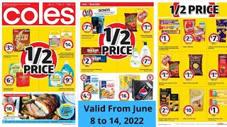 Coles Supermarket  Coles Catalogue Valid From June 8 to 14 2022  Coles Super [upl. by Yasui734]