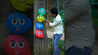 Balloon popping funny 😂 shorts funnyshorts viralvideo [upl. by Haliak226]