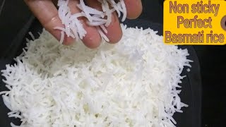 How to boil rice  how to cook rice  Tips To make perfect non sticky basmati rice  biryani rice [upl. by Adnuahsar719]