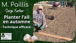 PLANTER LAIL EN AUTOMNE  AVEC SERGE FORTIER [upl. by Analem54]