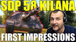 SDP 58 Kilana First Impressions  World of Tanks [upl. by Auria]