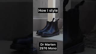 How I style Dr Marten 2976 Mono [upl. by Steele881]