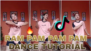 RAM PAM PAM PAM TIKTOK DANCE TUTORIAL [upl. by Viguerie]