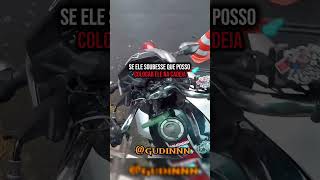 Policial veio me buscar no meu da rua 😱pm policiamilitar abordagempolicial motociclista blitz [upl. by Aened715]