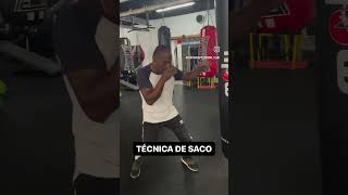 técnica para hacer saco en boxeo boxingboxeorecreativoviralentreno [upl. by Imuya215]